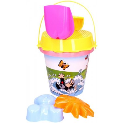 Wiky Písek sada Krtek 1,5 L růžová – Sleviste.cz