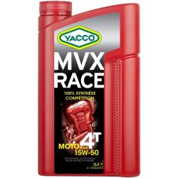 Yacco MVX Race 4T 15W-50 2 l