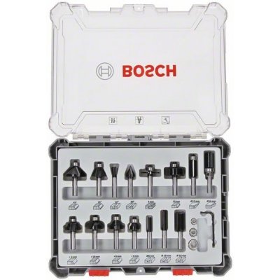Sada fréz Bosch - 6mm /sada 15ks/ – Zbozi.Blesk.cz