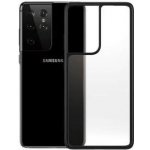 Pouzdro PanzerGlass ClearCase Antibacterial Samsung Galaxy S21 Ultra edition 0263 černé – Zboží Živě