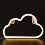 ACA Lighting Neonová lampička Mráček žlutá barva 3x AA baterie – Hledejceny.cz