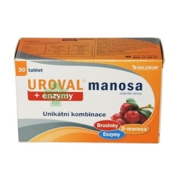 Walmark Uroval Manosa + enzymy 30 tablet