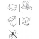 Curver Zásobník na krmivo 20 kg / 54 l – Hledejceny.cz