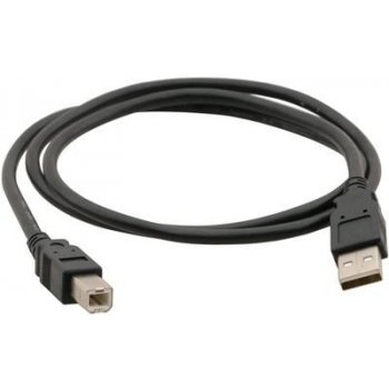 C-TECH CB-USB2AB-3-B USB A-B, 3m, černý