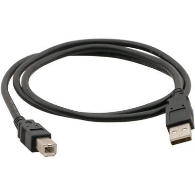 C-TECH CB-USB2AB-3-B USB A-B, 3m, černý – Zbozi.Blesk.cz