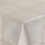 Veba Ubrus Garbo Fall tečky světlá hnědá 140x120 cm – Hledejceny.cz