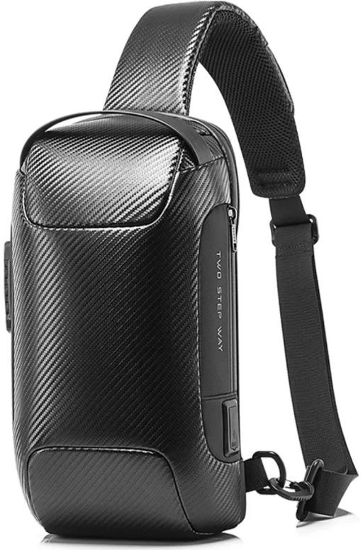 BANGE s USB + zámek Rambo Carbon Černý 7 l