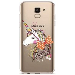 Pouzdro TopQ Samsung J6 silikon Totally Uni-que