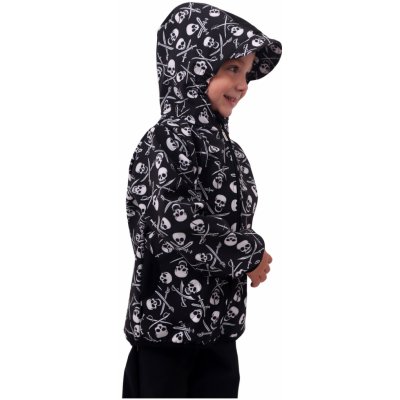 Jožánek dětská softshellová bunda pirátské lebky – Sleviste.cz
