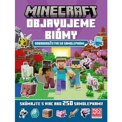 Kolektiv Minecraft objavujeme biómy so samolepkami – Hledejceny.cz