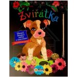 Zvířátka Úžasná škrábací knižka a omalovánky – Hledejceny.cz