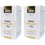 ATP Vitality Zinek Chelate + B6 60 tablet – Hledejceny.cz