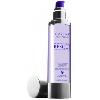 Alterna Caviar Overnight Hair Rescue Masque - maska pro poškozené vlasy Pro regeneraci poškozených vlasů 100 ml