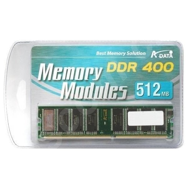 Paměť ADATA DDR 512MB 400MHz AD1400512MOU