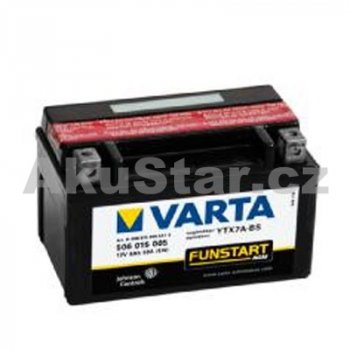 Varta YTX7A-BS, 506015