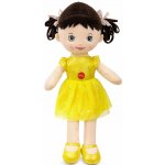 Mikrotrading Viktorka hadrová žlutá 32 cm česky mluvící – Zboží Mobilmania