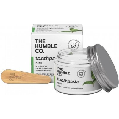 The Humble Co. mátová s fluoridy ve sklenici 50 ml – Hledejceny.cz