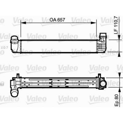 Chladič turba VALEO 818870 818870 – Zboží Mobilmania