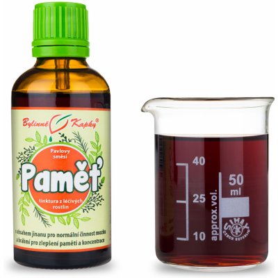 Bylinné kapky Paměť kapky tinktura 50 ml – Hledejceny.cz