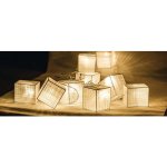 HQ HQLEDSLSQRCOT LED dekorační řetěz 10 LED, kostky – Zboží Dáma