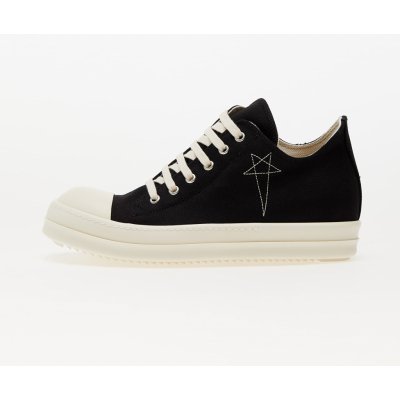 Rick Owens Denim Shoes Low Sneaks Black/ Pearl/ Milk/ Milk – Zbozi.Blesk.cz