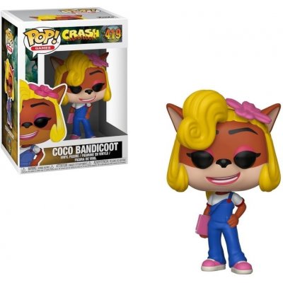 Funko Pop! Crash Bandicoot GamesCoco 9 cm – Zboží Mobilmania