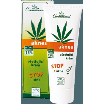 Cannaderm Aknea konopný ošetřující krém 75 g