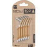 SOFTdent Mezizubní kartáček ECO zahnutý 0,4 mm 10 ks – Zbozi.Blesk.cz