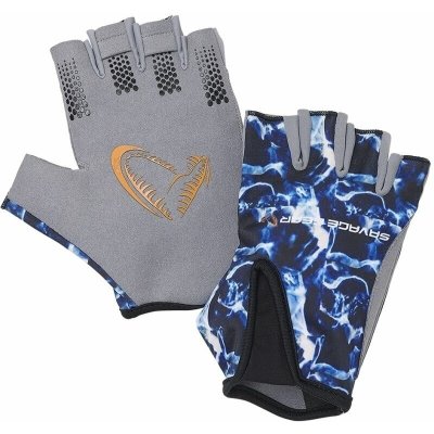 Savage Gear Rukavice Marine Half Glove – Zboží Mobilmania