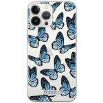 Babaco Back Case iPhone 14 Pro Max, Blue Butterfly – Zboží Mobilmania