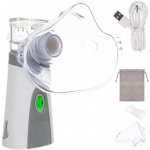 Nebul Přenosný ultrazvukový inhalátor bílo-šedý – Zboží Živě