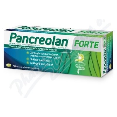 Pancreolan Forte 6000U tbl.ent.30 – Zbozi.Blesk.cz