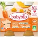 Babybio Mrkev s máslovou dýni kuřetem a rýži 2 x 200 g – Sleviste.cz
