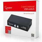 Gembird DSU-21 Data switch manuální 2:1 USB – Zboží Živě