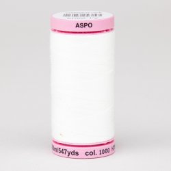 Amann Univerzální šicí nit ASPO 120 polyesterová, slonová kost bílá 1000, návin 500m