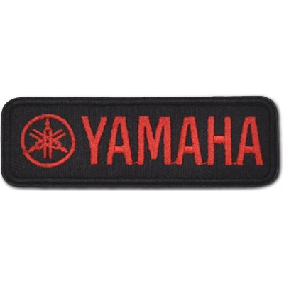 Moto nášivka Yamaha Red 8 cm x 2,5 cm – Sleviste.cz