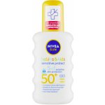 Nivea Sun Sensitive dětský spray na opal. SPF50+ 200 ml – Hledejceny.cz