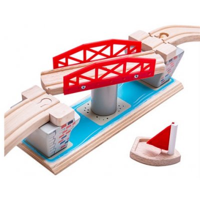 Bigjigs Rail Otočný most – Sleviste.cz