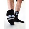Sk8erboy Puppy bavlněné ponožky s tlapkami černé