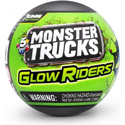 Zuru 5 Surprise Monster Trucks Glow Riders