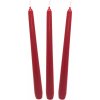 Svíčka Gala Kerzen červená se stearinem 25 cm