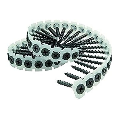 1000ks Páskované šrouby pro sádrokarton/kov pro vrtačky na sádrokarton Makita FS4000 a FS4000X2 (Maktia F-30926) - 3.9x30mm – Zbozi.Blesk.cz