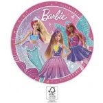 Papírové talířky barbie 23cm, Procos – Zboží Mobilmania