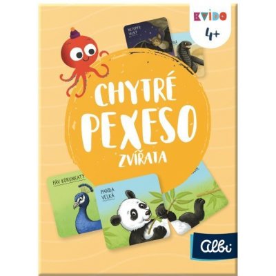 Albi Chytré pexeso Zvířata 2. vydání – Zboží Dáma
