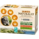 Iams Cat Senior losos jehně v omáčce 12 x 85 g – Hledejceny.cz