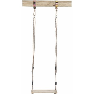 SwingKing houpačka se sedátkem borovicové dřevo 415 x 15 cm