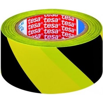 Tesa 60760 Výstražná páska 33 m x 50 mm červeno-bílá