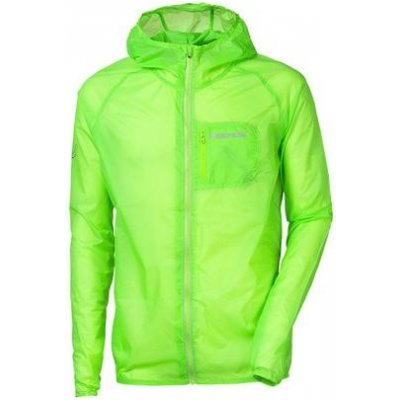 Progress Aero Lite ultralightweight hooded jacket neon zelená – Zboží Mobilmania