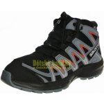 Salomon XA PRO 3D MID CSWP J 406512 black/stormy weather/cherry tomato – Sleviste.cz