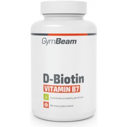 GymBeam D-Biotin 90 kapslí